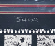 Stan Musial Autographed Framed 11x24 Film Strip Photo St. Louis Cardinals UDA Holo #BAF70608