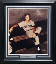 Mickey Mantle Autographed Framed 20x24 Gallo Photo New York Yankees JSA #ZZ44561