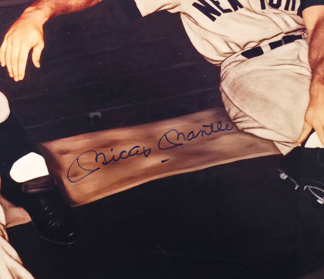 Mickey Mantle Autographed Framed 20x24 Gallo Photo New York Yankees JSA #ZZ44561