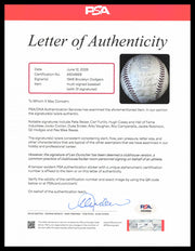 1948 Brooklyn Dodgers Team Autographed Official Frick NL Baseball With 31 Signatures Including Jackie Robinson PSA/DNA #AS04869