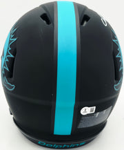Dan Marino Autographed Miami Dolphins Eclipse Black Full Size Speed Authentic Helmet "HOF 05" Beckett BAS Witness #4W144018