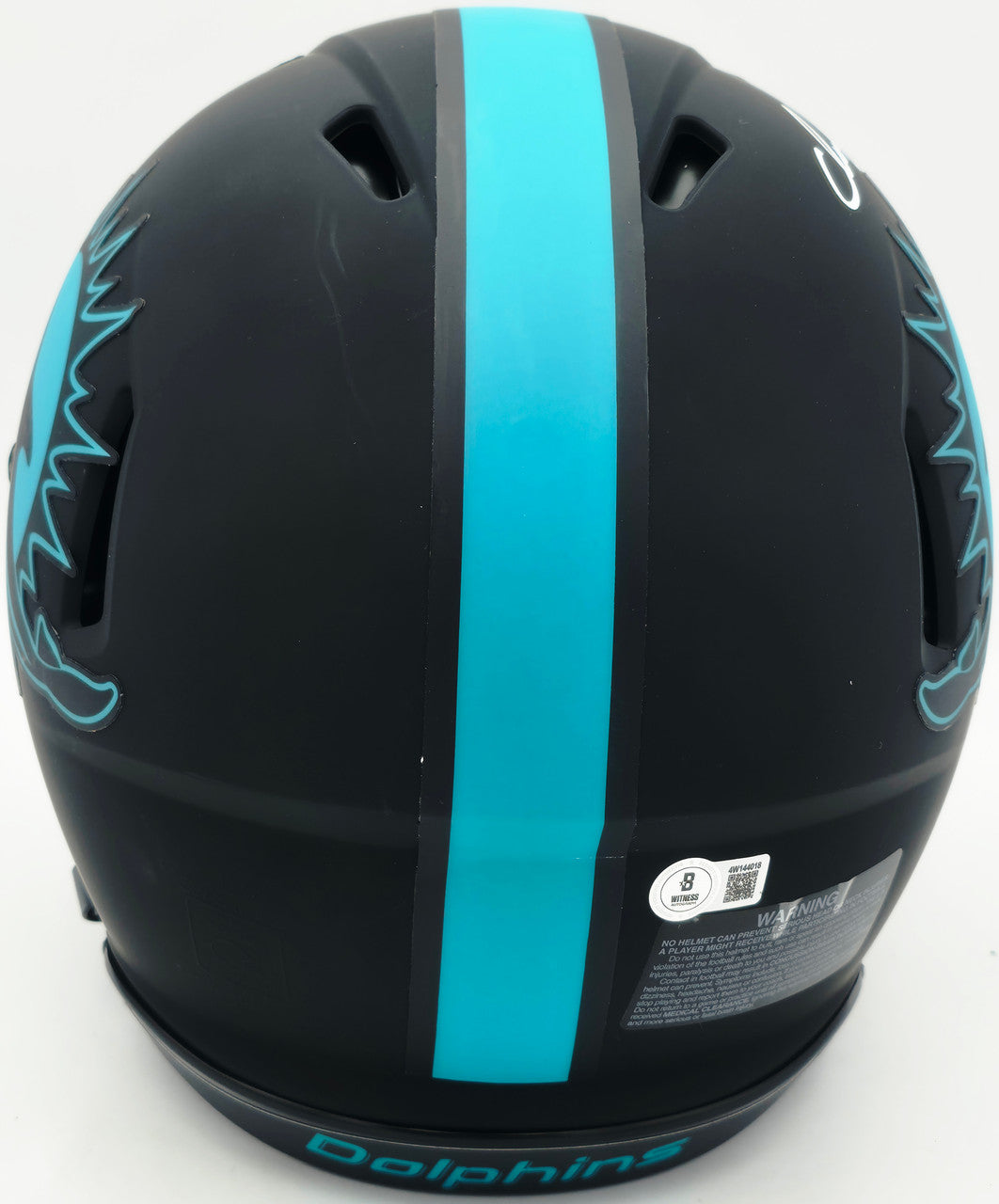 Dan Marino Autographed Miami Dolphins Eclipse Black Full Size Speed Authentic Helmet "HOF 05" Beckett BAS Witness #4W144018