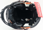 Ja'Marr Chase Autographed Cincinnati Bengals Orange Full Size SpeedFlex Authentic Helmet Beckett BAS Witness #3W360233