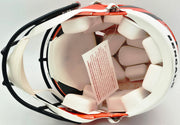 Joe Burrow Autographed Cincinnati Bengals Orange Full Size Speed Authentic Helmet Fanatics Holo #NB38153154