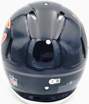 Jim McMahon Autographed Chicago Bears Blue Full Size Speed Authentic Helmet Beckett BAS Witness #2W802812