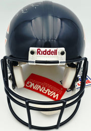 Walter Payton Autographed Chicago Bears Blue Full Size Riddell Authentic Helmet "Sweetness 16,726" PSA/DNA & #538/600 Beckett BAS #AE84991