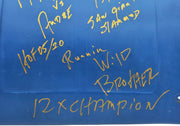 Hulk Hogan Autographed Silverdome WrestleMania III Seat Back VW III vs. Andre Beckett BAS #AF01008