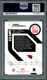 Larry Fitzgerald Autographed 2005 Donruss Elite Card #2 Arizona Cardinals Auto Grade Gem Mint 10 PSA/DNA #85486253