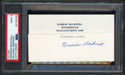 Norman Rockwell Autographed Letter Artist Auto Grade Mint 9 PSA/DNA #84185250