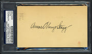 Amos Alonzo Stagg Autographed Government Postcard University of Chicago Coach PSA/DNA #84057499