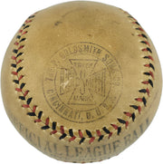 Babe Ruth & Lou Gehrig Autographed Official League Baseball New York Yankees PSA/DNA & Beckett BAS #AE85000