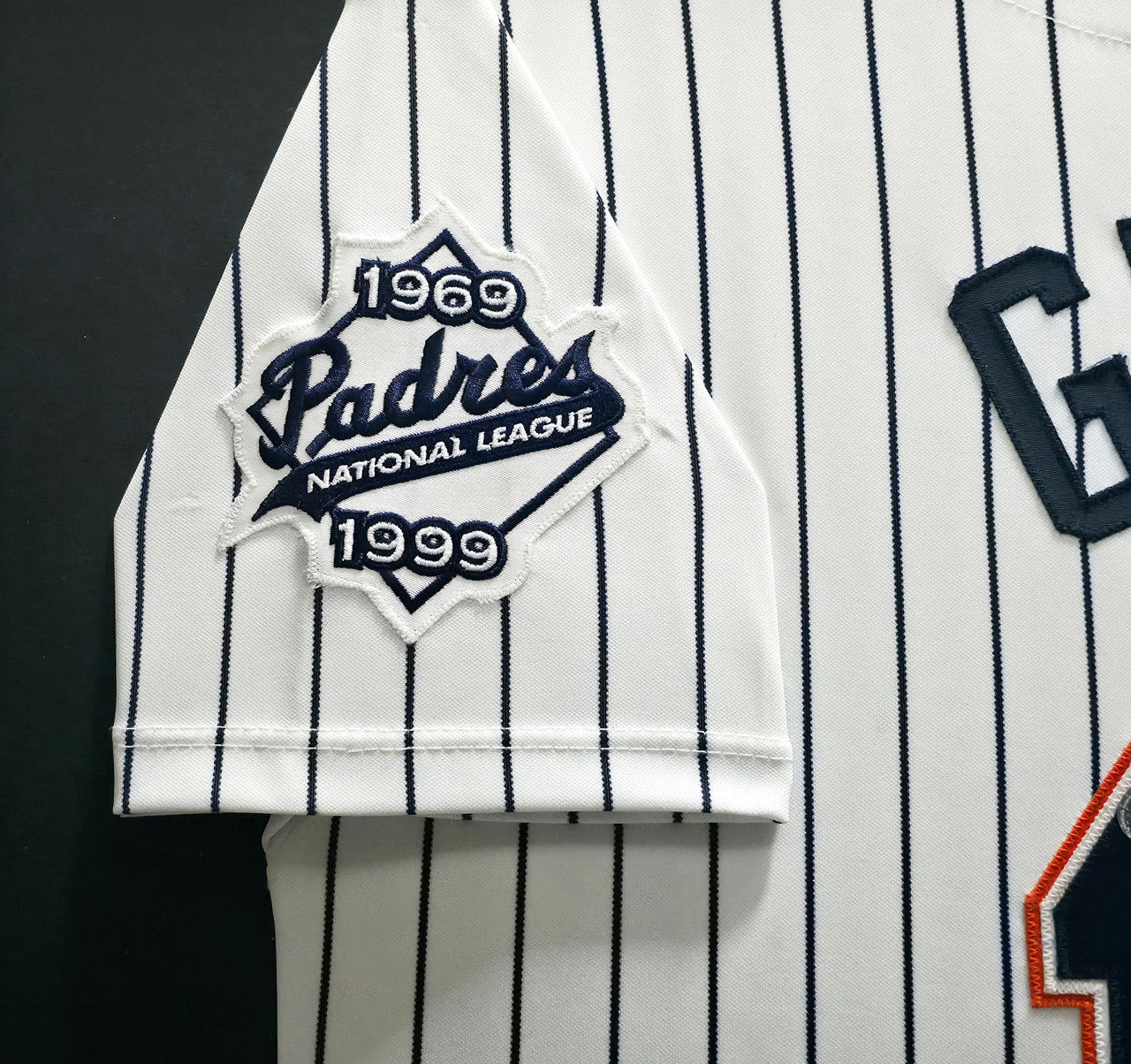 San Diego Padres Tony Gwynn Autographed Framed White Pinstripes 30 Year Anniversary Russell Jersey Beckett BAS QR #BW06390