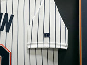 San Diego Padres Tony Gwynn Autographed Framed White Pinstripes 30 Year Anniversary Russell Jersey Beckett BAS QR #BW06390