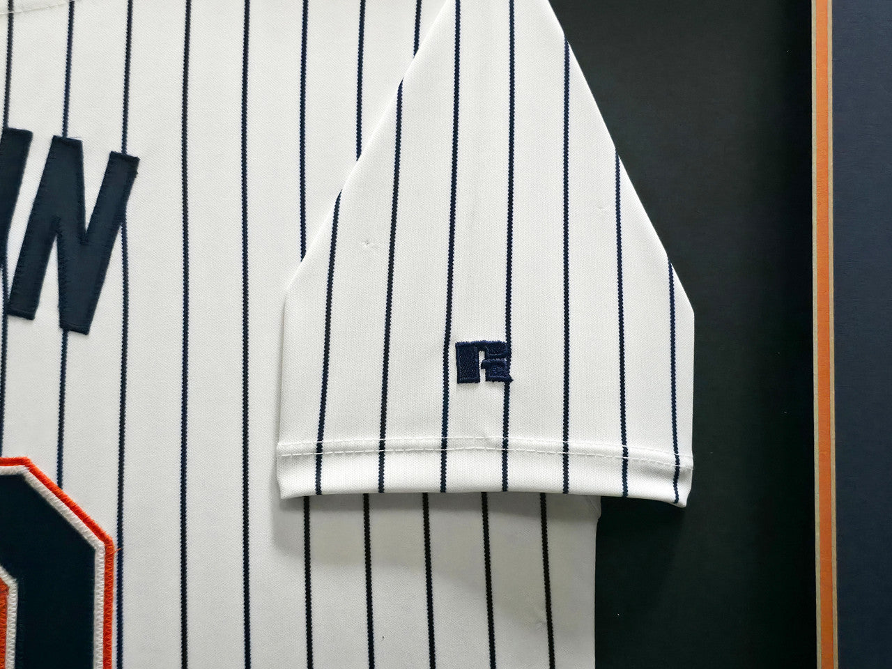 San Diego Padres Tony Gwynn Autographed Framed White Pinstripes 30 Year Anniversary Russell Jersey Beckett BAS QR #BW06390
