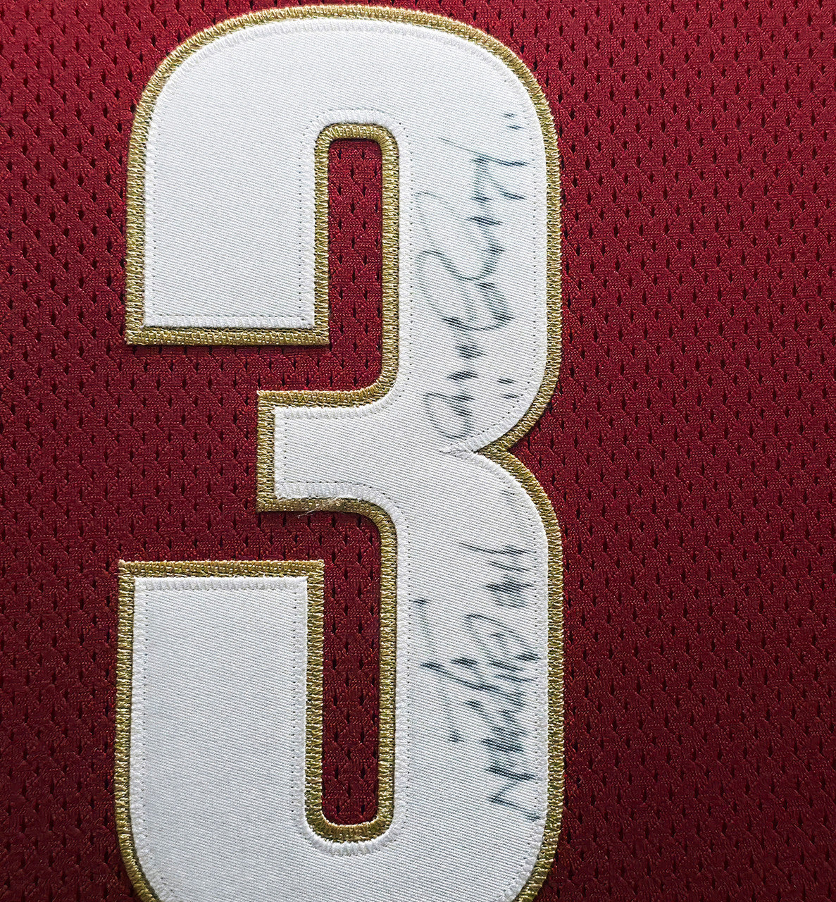 Cleveland Cavaliers LeBron James Autographed Framed Red Reebok Jersey "King James & The Chosen One" PSA/DNA #AS01174