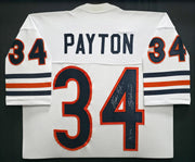 Chicago Bears Walter Payton Autographed Framed White Jersey "Sweetness & 16,726" PSA/DNA #U05882