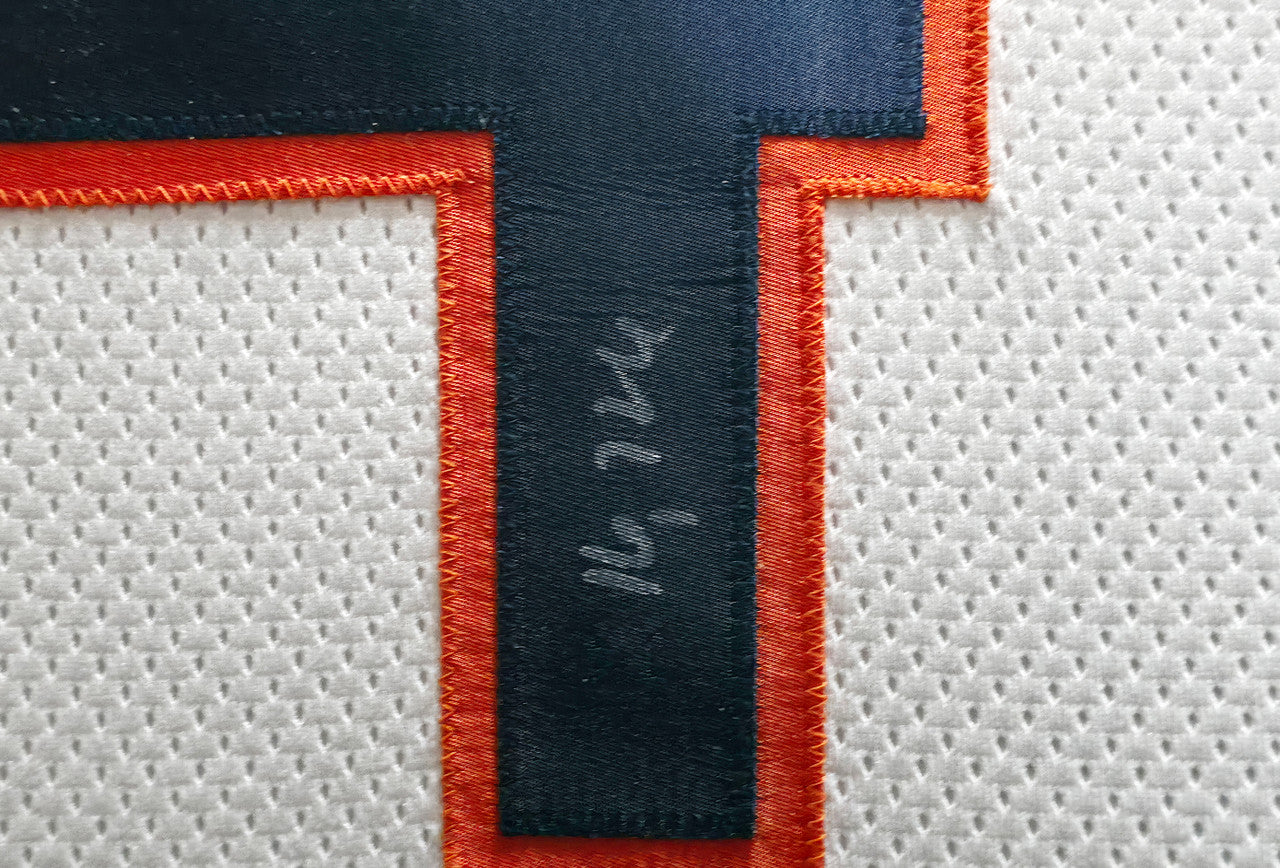 Chicago Bears Walter Payton Autographed Framed White Jersey "Sweetness & 16,726" PSA/DNA #U05882