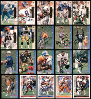 92 Count Lot of Autographed 1991-1993 Upper Deck Football Cards (All Different) SKU #266474