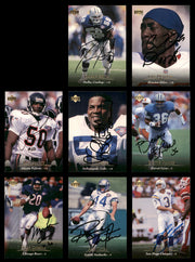 47 Count Lot of Autographed 1995 Upper Deck Football Cards (All Different) SKU #266476