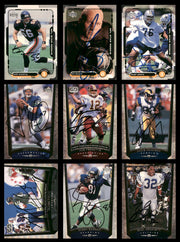 40 Count Lot of Autographed 1998-2000 Upper Deck Football Cards (All Different) SKU #266478