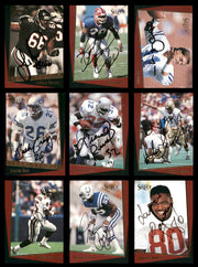 36 Count Lot of Autographed Assorted Football Cards (All Different) SKU #266480