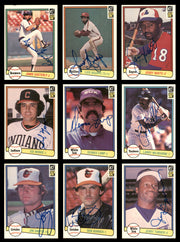 75 Count Lot of Autographed 1982 Donruss Baseball Cards (All Different) SKU #266484