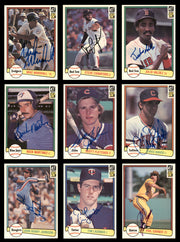 75 Count Lot of Autographed 1982 Donruss Baseball Cards (All Different) SKU #266484