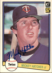 75 Count Lot of Autographed 1982 Donruss Baseball Cards (All Different) SKU #266484