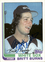 58 Count Lot of Autographed 1982 Topps Baseball Cards SKU #266488