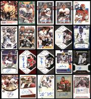 100 Count Lot of Autographed Assorted Football Cards SKU #266497