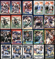 100 Count Lot of Autographed Assorted Football Cards SKU #266497