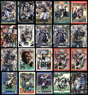 100 Count Lot of Autographed Assorted Football Cards SKU #266497