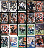 96 Count Lot of Autographed Assorted Football Cards SKU #266498