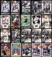 96 Count Lot of Autographed Assorted Football Cards SKU #266498
