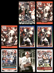 96 Count Lot of Autographed Assorted Football Cards SKU #266498