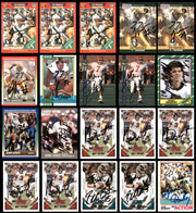 100 Count Lot of Autographed Assorted Football Cards SKU #266501