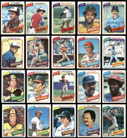 112 Count Lot of Autographed 1980 Topps Baseball Cards (All Different) SKU #266502