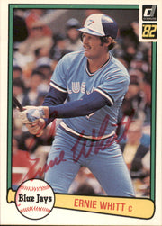 105 Count Lot of Autographed 1982 Donruss Baseball Cards (All Different) SKU #266503