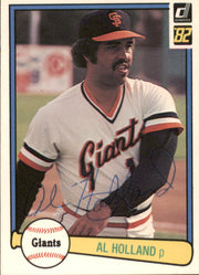 105 Count Lot of Autographed 1982 Donruss Baseball Cards (All Different) SKU #266503