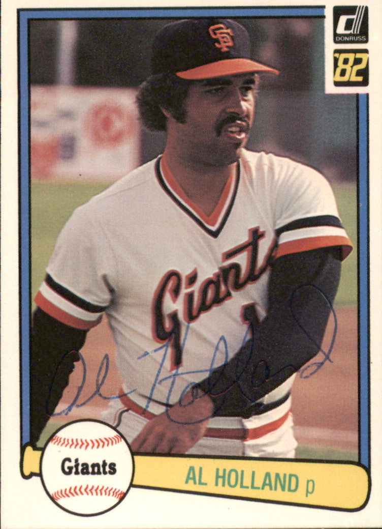105 Count Lot of Autographed 1982 Donruss Baseball Cards (All Different) SKU #266503