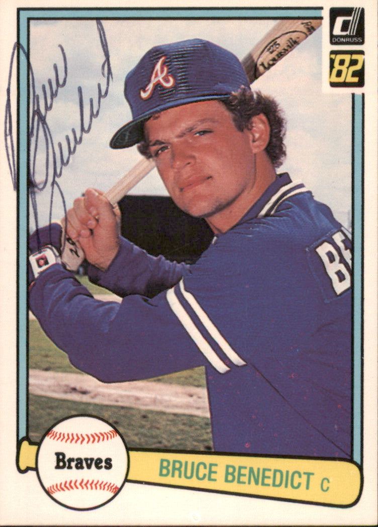 105 Count Lot of Autographed 1982 Donruss Baseball Cards (All Different) SKU #266503