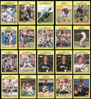 107 Count Lot of Autographed 1982-1991 Fleer Baseball Cards SKU #266514