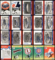 107 Count Lot of Autographed 1982-1991 Fleer Baseball Cards SKU #266514