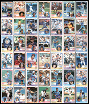 301 Count Lot of Autographed 1983 Topps Baseball Cards (All Different) SKU #266533