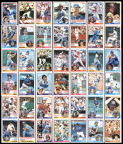 301 Count Lot of Autographed 1983 Topps Baseball Cards (All Different) SKU #266533