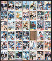 301 Count Lot of Autographed 1983 Topps Baseball Cards (All Different) SKU #266533