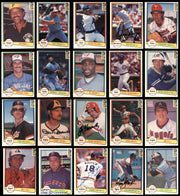 159 Count Lot of Autographed 1982 Donruss Baseball Cards (All Different) SKU #266534