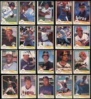 120 Count Lot of Autographed 1982 Donruss Baseball Cards (All Different) SKU #266535