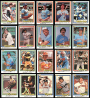 158 Count Lot of Autographed 1981 Donruss Baseball Cards (All Different) SKU #266538