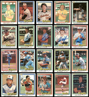 158 Count Lot of Autographed 1981 Donruss Baseball Cards (All Different) SKU #266538